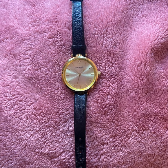 Kate Spade ♠️ black/gold watch